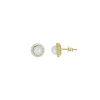 Pendientes Mujer in Oro Perla O622P10